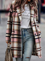 European and American British Style Sub-lapel Women's Suit Casual Jacket