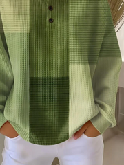 Women Abstract Crew Neck Long Sleeve Casual Daily Spring/Fall Sweatshirt