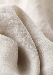 Casual Linen colour Ruffled elastic waist draping Linen Wide Leg Pants Summer
