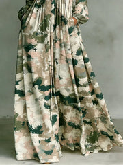 Women's Vintage Art Elegant Romantic Casual Vacation Maxi Dress
