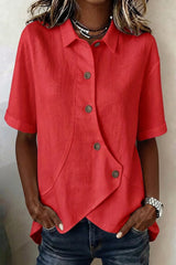 Cotton Classic Relaxed Signature Casual Basic Shirt