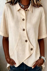 Cotton Classic Relaxed Signature Casual Basic Shirt