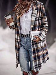 European and American British Style Sub-lapel Women's Suit Casual Jacket