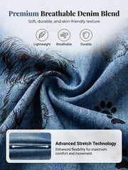 Women's Animal Art Print Trousers