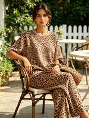 Women's Waffle Casual Two-Piece Set