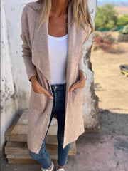 Women's Fall And Winter Lapel Neck Lightweight Wool Jacket