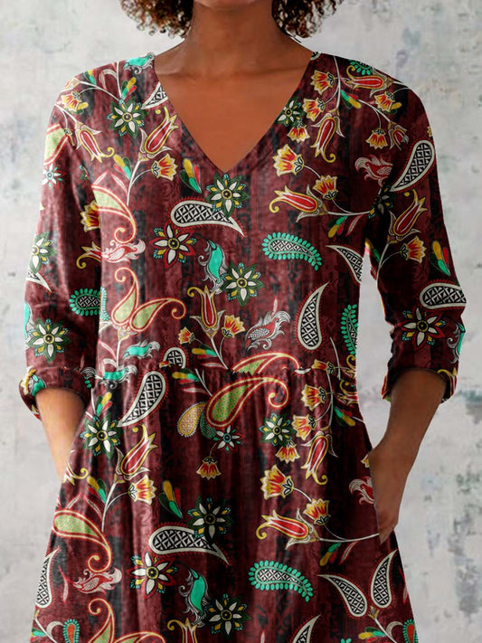 Women's Elegant Perris Motion V Neck  Top