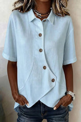 Cotton Classic Relaxed Signature Casual Basic Shirt